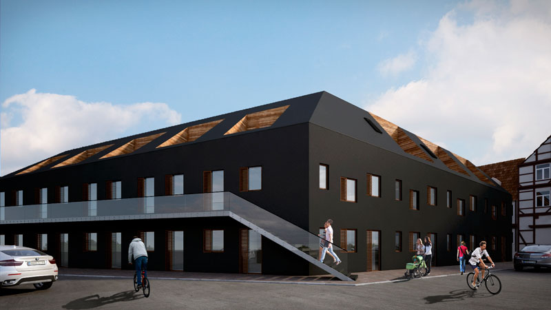 3d architektur rendering
